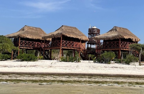 Merida Cabin | Casa Blanca where you can reconnect with nature & enjoy tranquility by the sea.