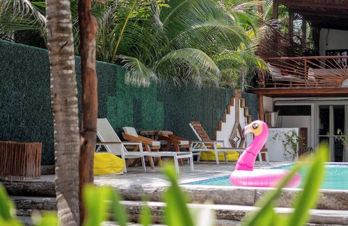 Zona Hotelera Villa | Casa de lujo frente al mar con piscina y temazcal
