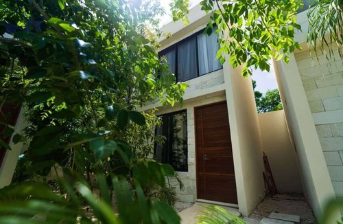 Tulum City Center Condo | Casa Kaatal Sunny Penthouse Pool Beach Club Access