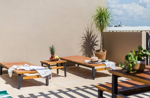 Zama Apartment | Casa Madera Tulum - PH with private pool and bbq, 10 minutes from the beach.