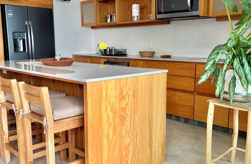 Barra de Colotepec Apartment | Casa Mamita | Spectacular ocean view | Terrace with private hot tub and pool