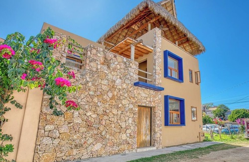 San Francisco House | Casa Piedra · Private Pool · Rooftop Palapa · 4BR· San Pancho Nayarit Beach Town