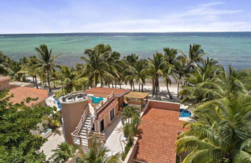Soliman Bay Villa | Casa Rosa Crystal Sand Exquisite Beach & Pool Minutes from Tulum