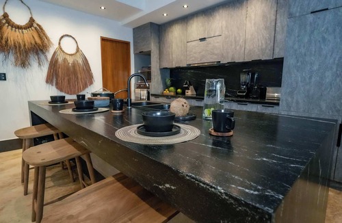Salina Grande Apartment | Casa Serena: Oasis in front of the Caribbean with Pool and Terrace