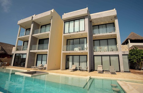 Salina Grande Apartment | Casa Serena: Oasis in front of the Caribbean with Pool and Terrace