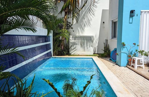 Colonia Repobladores House | Casa Sunshine! Tropical Cozumel Retreat. Pool, 2 BR, 2 Bath