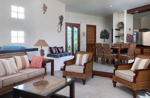 Puerto Morelos Condo | Casita Sueños - Open and Bright Penthouse! Casual and with ocean views and ocean breezes