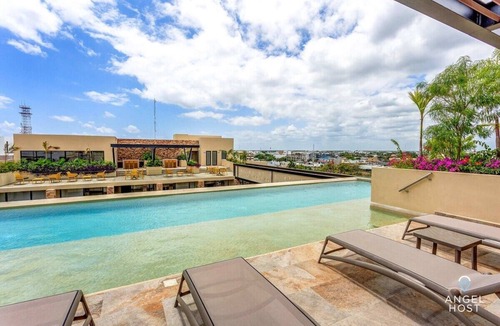 Centro Apartment | Central Playa Studio | Rooftop Pool, Patio-to-Pool