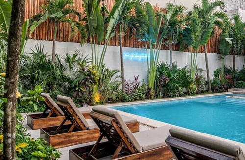 Tulum Villa | CieloAzul|HUGEPOOL|Security+Cleaner|5min to the beach |5BR/14-18PPL