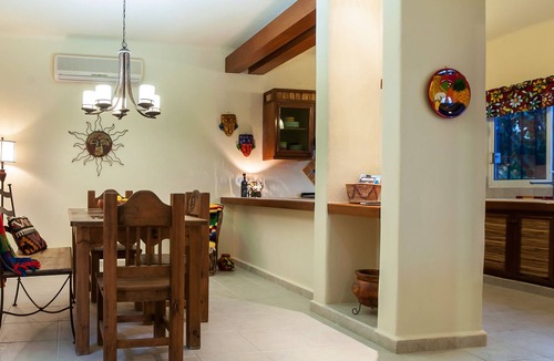 Puerto Morelos Condo | Condo de Los Amigos located in Las Iguanas, within an easy walk to the square and to the beach!