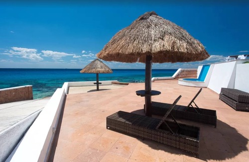 Zona Hotelera Norte Condo | Cozumel oceanfront beauty - Relax with a view