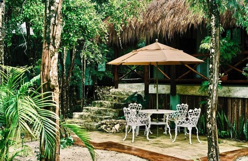 Cozumel Cabin | Cozy Jungle Retreat, Private Indoor Pool, Breakfast, 5 mins to the Beach