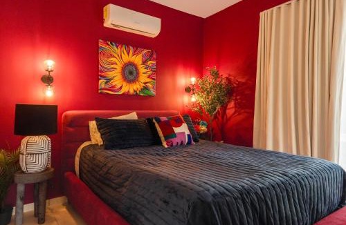 Puerto Morelos Apartment | Custom decor-sleeps 6 with 2 pools- Condo near beach-Puerto Morelos Mexico,Casa Yellowstone
