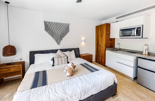 Tulum Apartment | Dog-Friendly Condo W/ Expansive Shared Pool, Balcony, Central AC, & Fast WiFi!