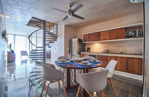 Zazil-ha Apartment | Downtown 4BR Home Beach at 200m 2 Apts in one