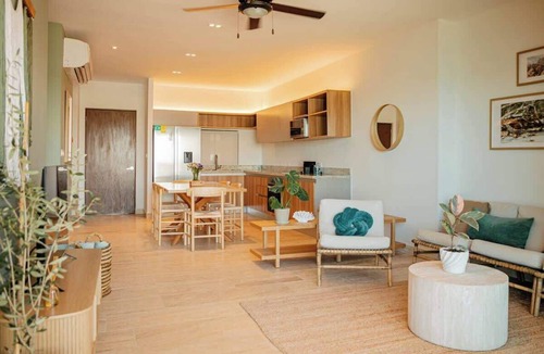 Progreso Municipality Condo | Dpto. de 2 Hab. Frente a la Playa & Amenidades Top