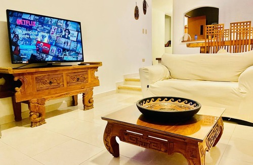 Playacar House | Economy Double Queen Room