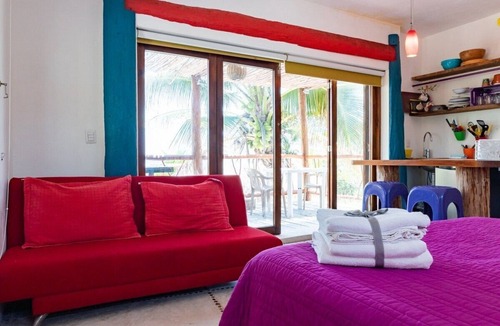 Xpu-Ha House | El Secreto: Upstairs Oceanview