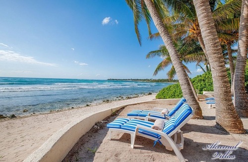Akumal Villa | Enjoy Glorious Villa Margarita, right on the ocean, Jade Bay Akumal.