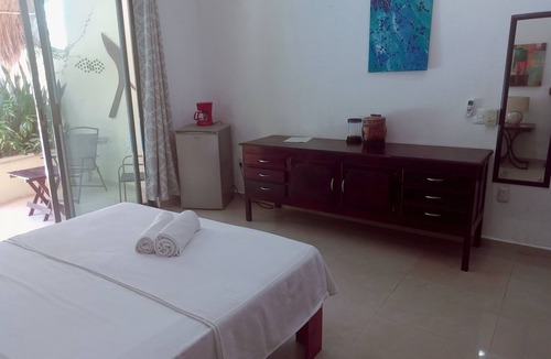 Tulum City Center Hotel | Esplendida habitación, cama grande, frente a la piscina, Tulum centro - Malinche
