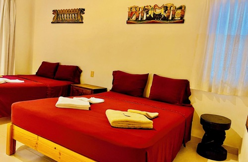 Playacar Bed & Breakfast | Executive Basic Room With Swimming Pool Air Conditioning and Parking