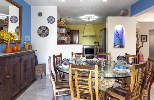 Puerto Morelos House | Five-bedroom ocean view home with private rooftop pool, elevator, and WIFI