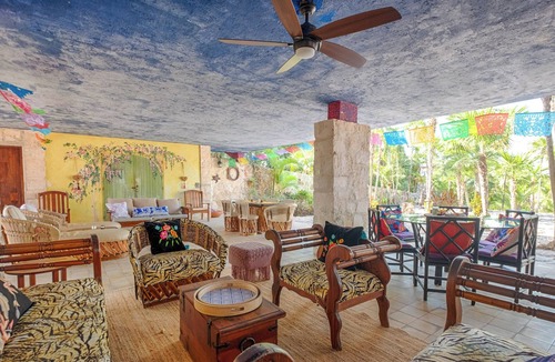 Akumal Villa | Funky and eclectic! Comfortable private villa, perfect for large groups!