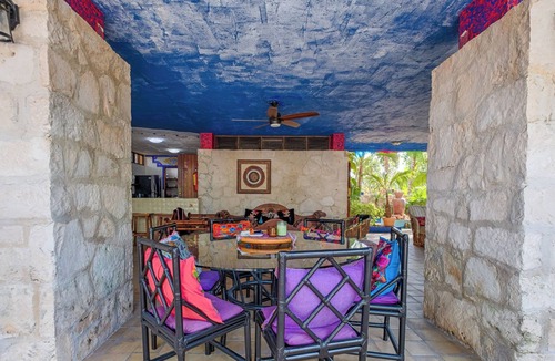 Akumal Villa | Funky and eclectic! Comfortable private villa, perfect for large groups!