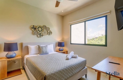 Puerto Juarez Condo | Gated Community Condo w/Pool, Gym, Prime location
