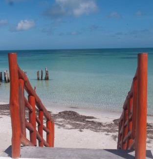 Isla Holbox Hotel | Golden Paradise Oceanfront - Self Check in