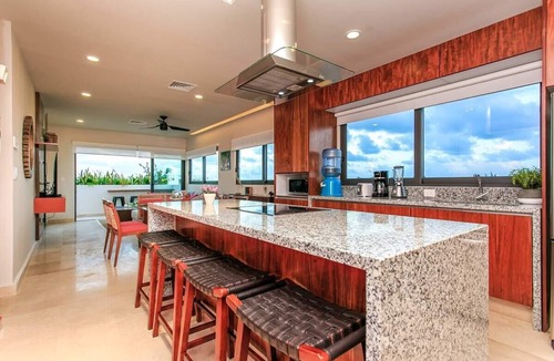 Ejidal Apartment | Gorgeous Private Pool w/Terrace Steps to Beach!