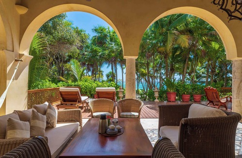Chacchoben Villa | Hacienda Chekul - Luxury Beach-front Villa w/Private Chef, Pool, AC, in Tulum