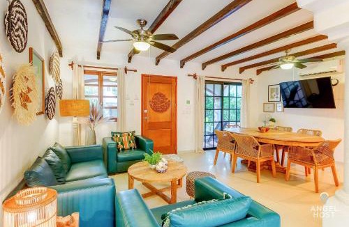 Playacar Fase I Villa | Hacienda-style Villa with Private Pool Steps to Beach