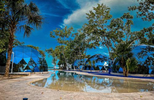 Calderitas Hotel | Hotel Glamping Horizonte Maya