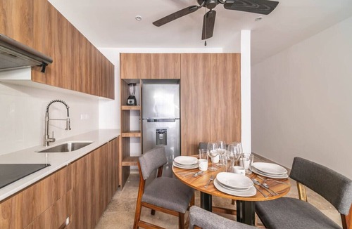 Zama Condo | King Studio w/Private Balcony + Rooftop Pool, Gym