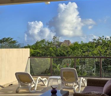 Chemuyil Apartment | Loft Colibrí - Santuario Apartments