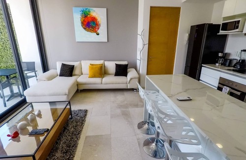 Gonzalo Guerrero Apartment | Lovely 1 Br apartment, 3 Blocks To Mamita's, Roof Pool Views, Bbq