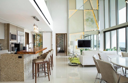 Puerto Juarez Resort | Luxurious 4 Bedroom Penthouse Loft right on the beach of Cancun!