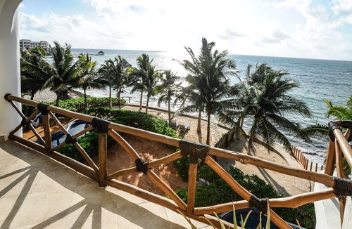 Puerto Morelos Villa | Luxurious Private Caribbean Oceanfront, Breathtaking Ocean Views.