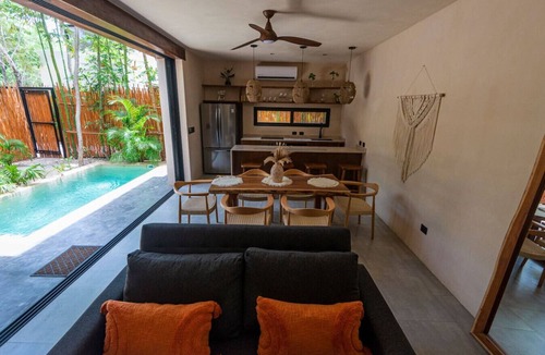 Tulum Apartment | Luxury 2BR Villa with Private Pool, Spacious Living & Modern Amenities