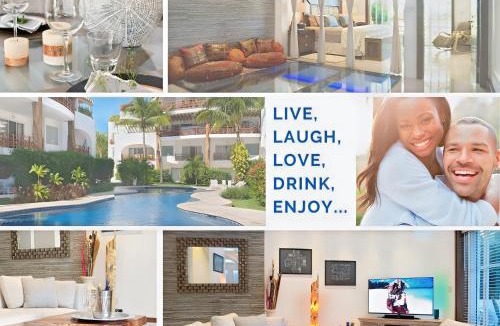 Gonzalo Guerrero Apartment | Luxury Duplex -4 pers- 2mn beach&5th Av, Pool, Gym