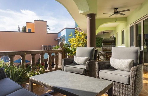 Puerto Morelos Condo | Luxury second floor two bedroom, two bath condo at Las Casitas