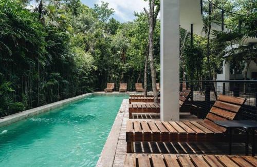 Ek Balam Village Villa | Luxury Villa, 4 Pools - Beach Club - Nocturna Sahara