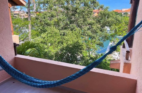 Puerto Aventuras Condo | Marina View Studio w/Terrace & Hammock