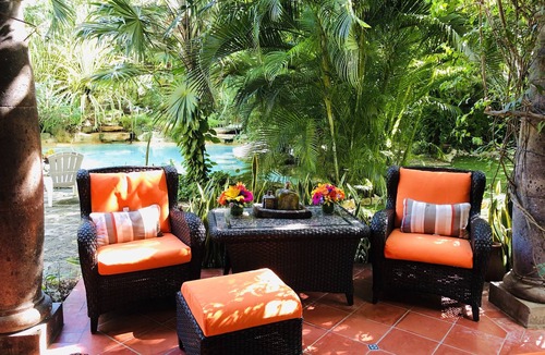 Puerto Juarez Apartment | Mexican Hacienda - Hidden Gem in Jungle w/Waterfall Pool & 5 min. Xcaret Park