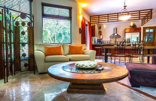 Playacar Fase I Condo | Mexican Style Ground Floor 2 bedroom Condo in Paseo del Sol by BRIC