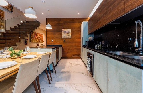 Ek Balam Village Condo | Modern 2 Level Condo Private Pool, Aldea Zama, 3 min to Tulum Beach