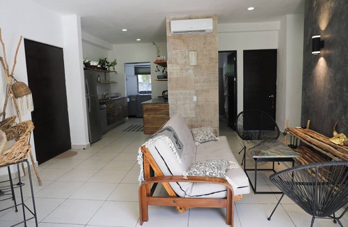 Ejidal Condo | Modern 2BR Condo . Pool View Beach Club Golf Playacar