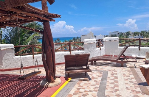 La Gloria Apartment | Modern King Studio Near the Caribbean Sea