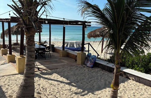 Playa del Secreto Villa | Beachfront 3 Bdrs. Sleeps 7, Staff on site, Chef, kayaks, private beach